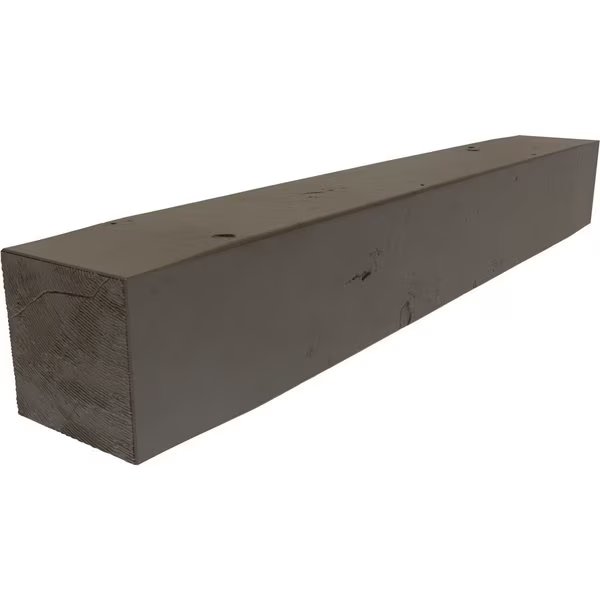 Knotty Pine Faux Wood Fireplace Mantel, NaturaL x 10